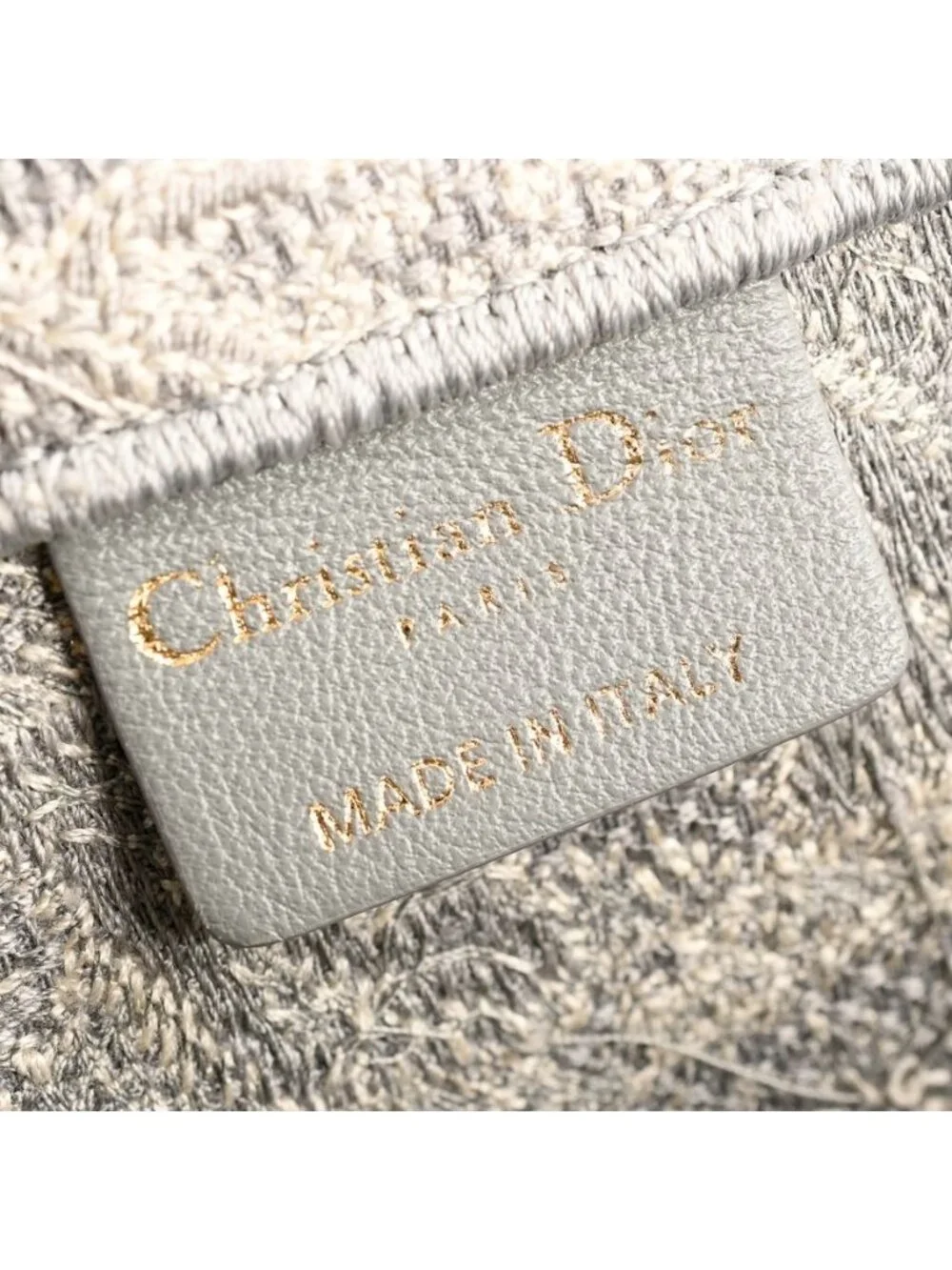 Dior Tote Book Gray